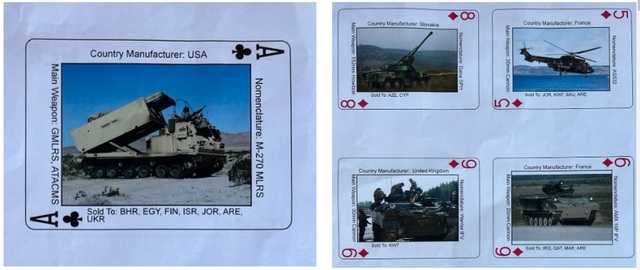 Mỹ sẽ giúp binh sĩ Ukraine phân biệt vũ khí bạn và thù bằng các lá bài? - Ảnh 1.