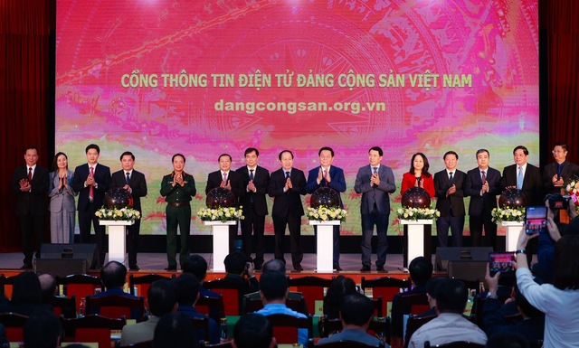 Khai trương Cổng thông tin điện tử của Đảng Cộng sản Việt Nam - Ảnh 1.