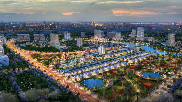 Khu đô thị TNR Stars Kiến Tường nằm trên tuyến QL62 - tuyến giao thông huyết mạch thúc đẩy sự phát triển của TP.Kiến Tường trong tương lai