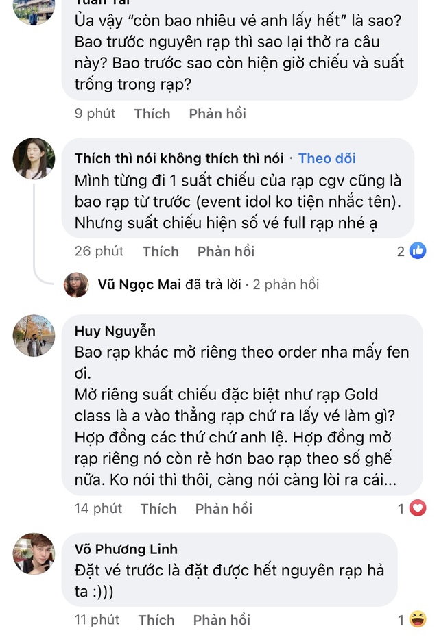 Phía CGV và Trấn Thành nói gì về vụ bị tố 'kém duyên' khi 'bao' rạp phim? - Ảnh 5.