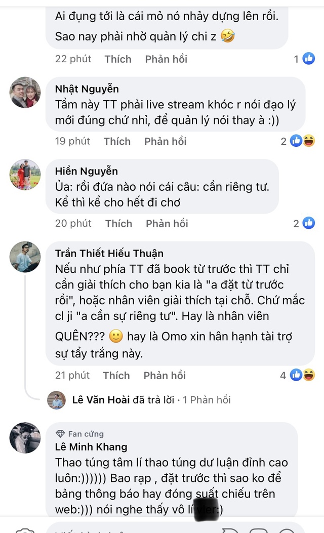 Phía CGV và Trấn Thành nói gì về vụ bị tố 'kém duyên' khi 'bao' rạp phim? - Ảnh 7.