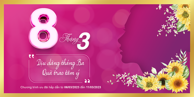 Món quà đặc biệt BAC A BANK dành tặng khách hàng nữ nhân Ngày Phụ nữ 8.3 - Ảnh 1.