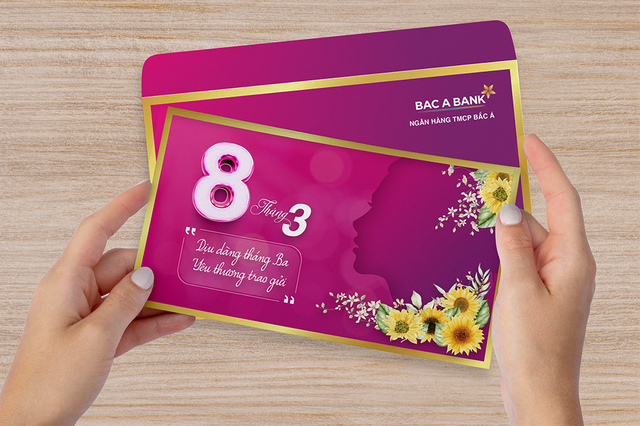 Món quà đặc biệt BAC A BANK dành tặng khách hàng nữ nhân Ngày Phụ nữ 8.3 - Ảnh 4.