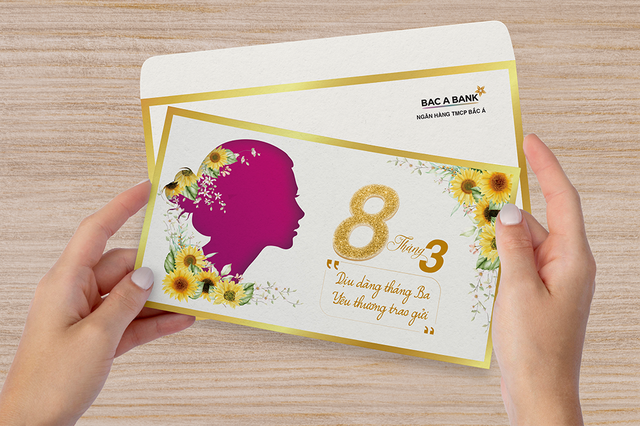 Món quà đặc biệt BAC A BANK dành tặng khách hàng nữ nhân Ngày Phụ nữ 8.3 - Ảnh 2.