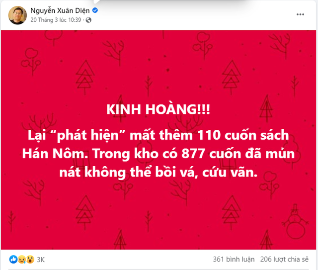 Mất, thất lạc sách Hán Nôm: Viện trưởng Viện Nghiên cứu Hán Nôm nói gì? - Ảnh 4.