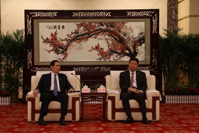 Cựu lãnh đạo Mã Anh Cửu nói Đài Loan và Trung Quốc cần tránh chiến tranh - Ảnh 2.