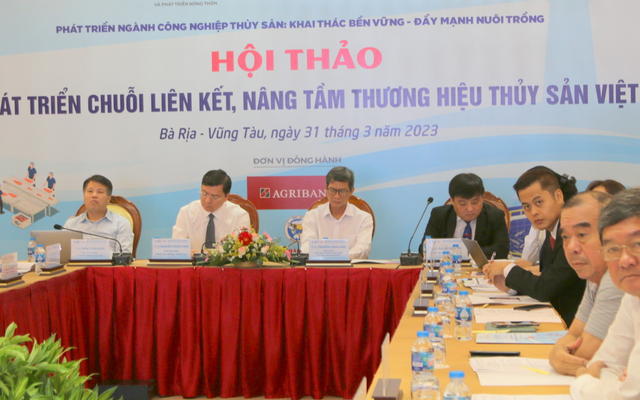 Hội thảo phát triển chuỗi liên kết, nâng tầm thương hiệu thủy sản Việt - Ảnh 1.