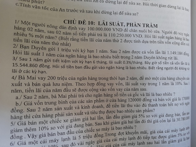 Thi tuyển sinh lớp 10: học sinh gặp khó khăn với toán thực tế - Ảnh 1.