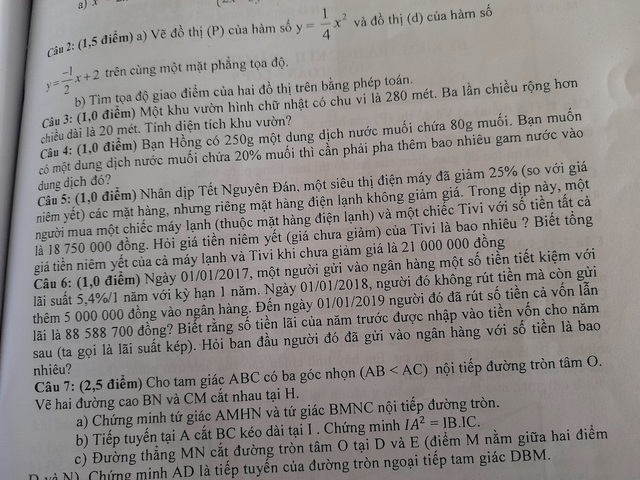 Thi tuyển sinh lớp 10: học sinh gặp khó khăn với toán thực tế - Ảnh 2.
