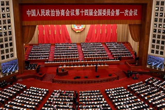Trung Quốc khai mạc kỳ họp lưỡng hội
 - Ảnh 1.