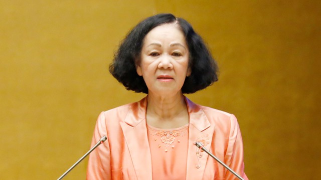 Bà Trương Thị Mai làm Thường trực Ban Bí thư - Ảnh 1.