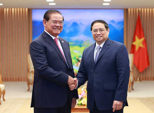 Việt Nam - Campuchia tăng cường hợp tác về an ninh - quốc phòng   - Ảnh 1.