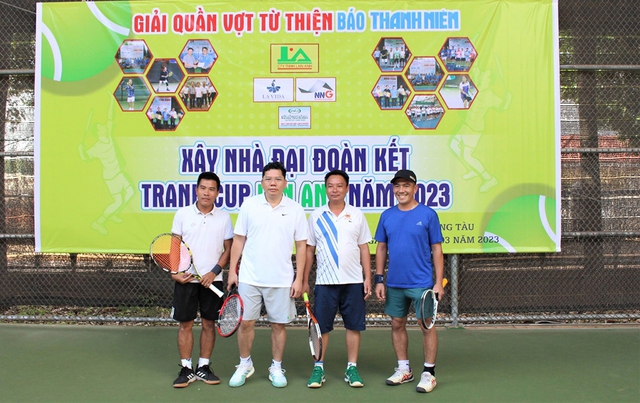 Báo Thanh Niên Văn phòng Đông Nam bộ tổ chức giải quần vợt từ thiện - Ảnh 10.