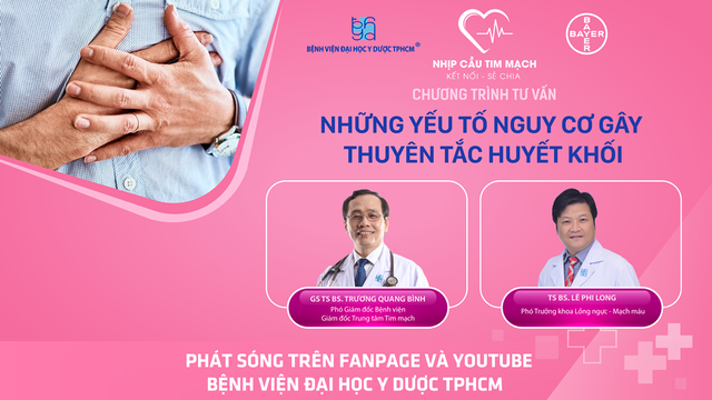 Những yếu tố nguy cơ gâu thuyên tắc huyết khối: Hiểu đúng để dự phòng hiệu quả - Ảnh 2.