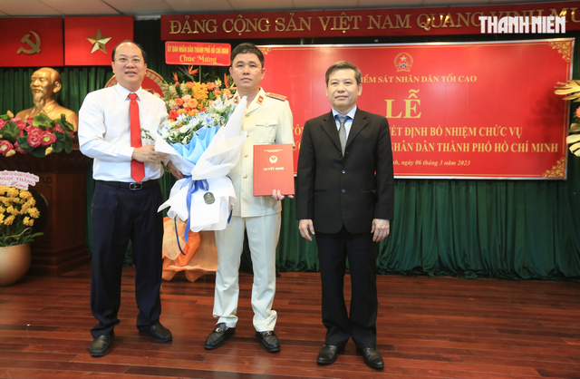 Ông Nguyễn Đức Thái làm Viện trưởng Viện KSND TP.HCM - Ảnh 1.