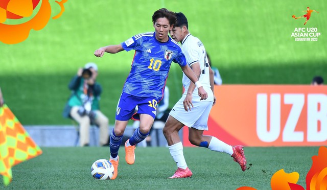 VCK U.20 châu Á 2023: U.20 Nhật Bản đặt 1 chân vào tứ kết - Ảnh 2.