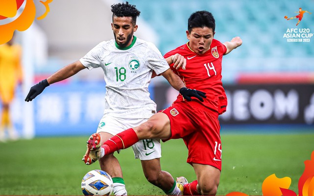 VCK U.20 châu Á 2023: ĐKVĐ U.20 Ả Rập Xê Út thua 'sốc' trước U.20 Trung Quốc - Ảnh 2.
