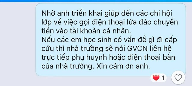 Phụ huynh liên tiếp nhận tin “con đang cấp cứu”, chuyển khoản mất hàng trăm triệu đồng  - Ảnh 2.