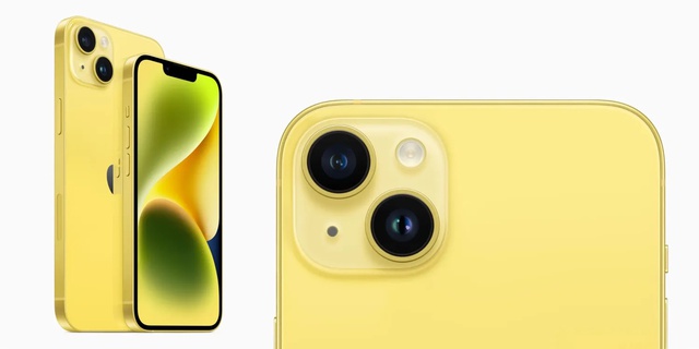 Apple ra phiên bản màu vàng cho iPhone 14 và 14 Plus - Ảnh 1.