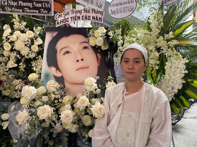 Thực hư con gái ruột của NSƯT Vũ Linh lộ diện ở đám tang - Ảnh 1.