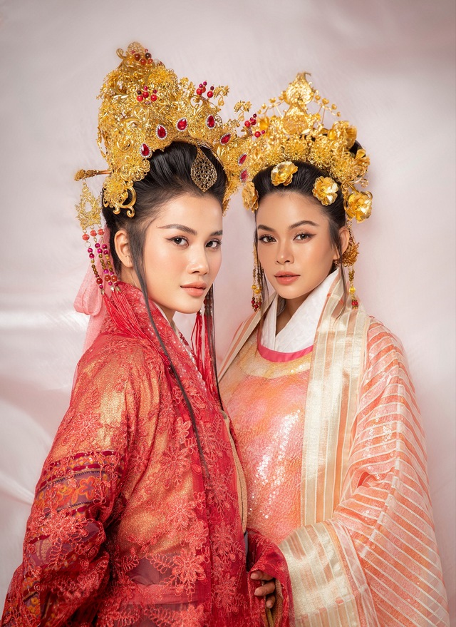 Nguyên phi Ỷ Lan và Thượng Dương Hoàng hậu dưới góc nhìn thời trang phỏng dựng - Ảnh 1.