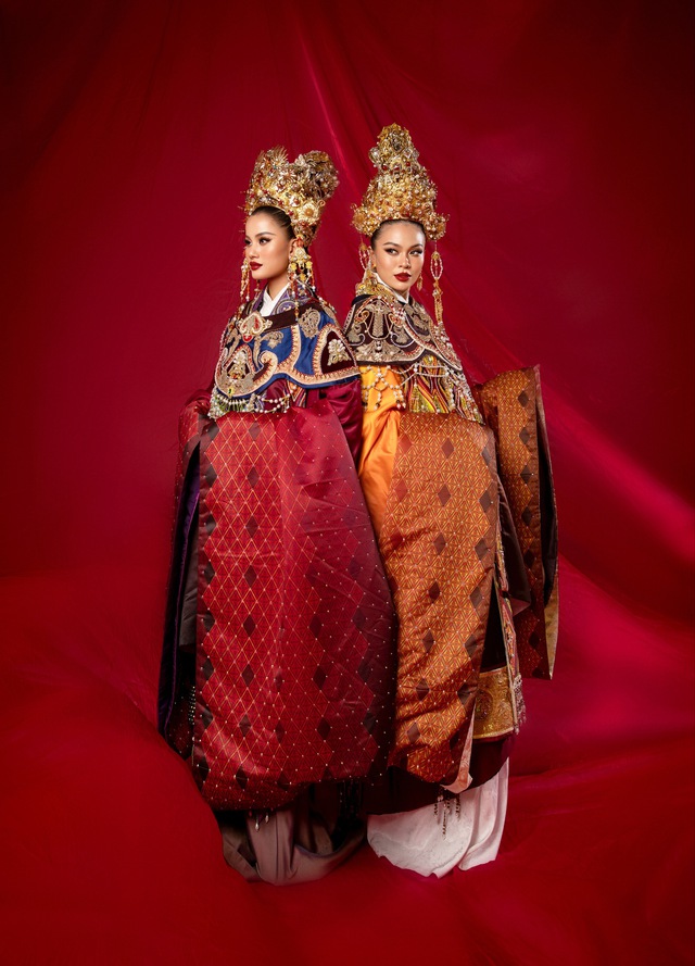 Nguyên phi Ỷ Lan và Thượng Dương Hoàng hậu dưới góc nhìn thời trang phỏng dựng - Ảnh 15.
