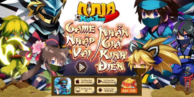 Game Việt Ninja Huyền Thoại chính thức ra mắt - Ảnh 1.