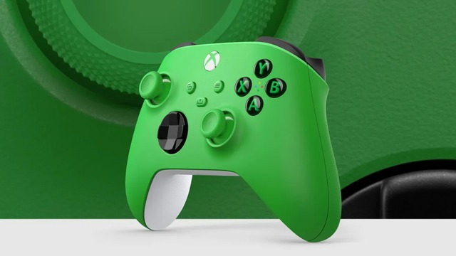 Xbox tung tay cầm độc đáo màu xanh lá - Ảnh 1.