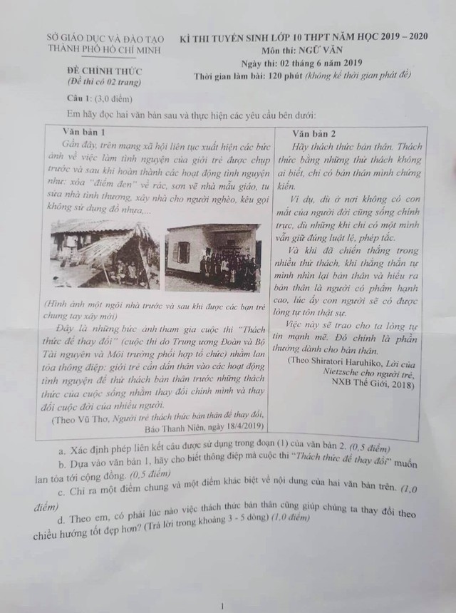 Giáo viên nói gì trước những đề thi môn ngữ văn tại TP.HCM luôn gây &quot;xôn xao&quot;? - Ảnh 6.