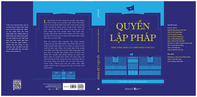 'Quyền lập pháp', cuốn sách chuyên khảo giá trị và hữu ích với nhiều người - Ảnh 1.