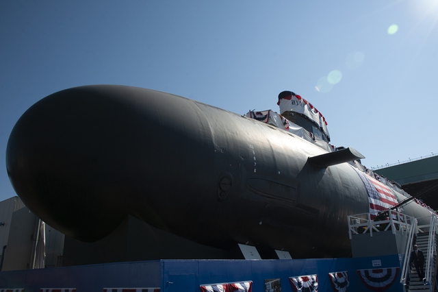 Hải quân Mỹ tăng tốc đóng tàu ngầm hạt nhân tấn công  - Ảnh 1.