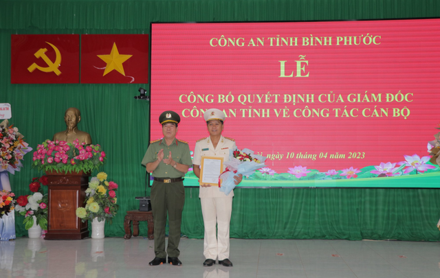 Thượng tá Nguyễn Anh Tuấn được điều động giữ chức Trưởng công an TP.Đồng Xoài - Ảnh 2.