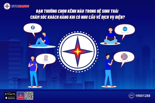 EVNHANOI ứng dụng công nghệ số trong việc chăm sóc khách hàng - Ảnh 3.