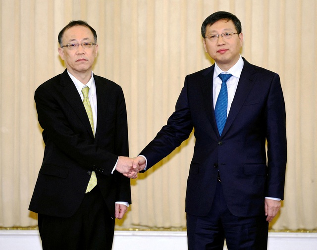 Gặp quan chức cấp cao Trung Quốc, phía Nhật đề cập Biển Đông, vấn đề Đài Loan - Ảnh 1.