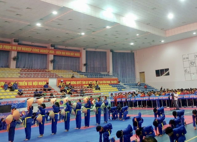 Khai mạc giải vô địch các đội mạnh Vovinam toàn quốc tại Bình Dương - Ảnh 1.