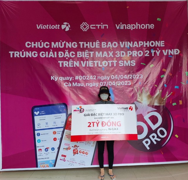 Người chơi tại Lạng Sơn lộ mặt nhận giải đặc biệt Max 3D Pro 2,4 tỉ đồng - Ảnh 4.