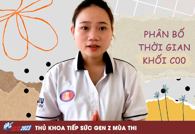 Thủ khoa tiếp sức gen Z: Khối C00 phân bổ thời gian ôn tập thế nào ? - Ảnh 2.