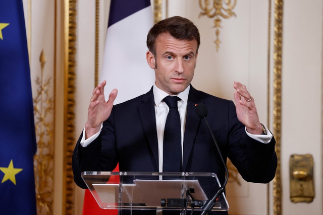 Tổng thống Macron nói Pháp không là 'chư hầu' của Mỹ - Ảnh 1.