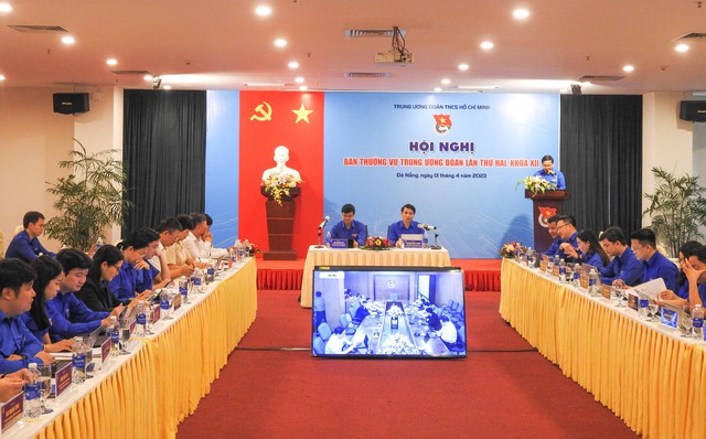 Khai mạc Hội nghị Ban Thường vụ T.Ư Đoàn lần thứ 2, khóa XII   - Ảnh 1.