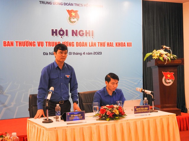 Khai mạc Hội nghị Ban Thường vụ T.Ư Đoàn lần thứ 2, khóa XII   - Ảnh 2.