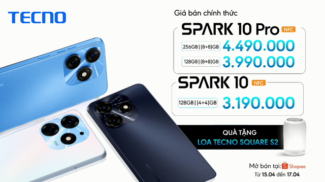 TECNO ra mắt SPARK 10 Series, ngon - bổ - rẻ dành cho giới trẻ - Ảnh 1.