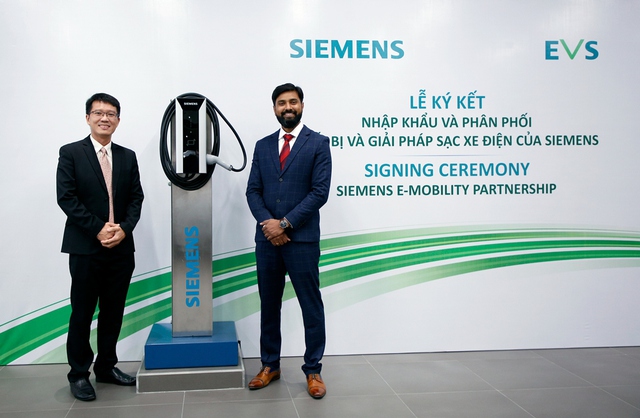 Siemens chọn EVS làm đối tác cung cấp giải pháp sạc xe điện tại Việt Nam - Ảnh 2.