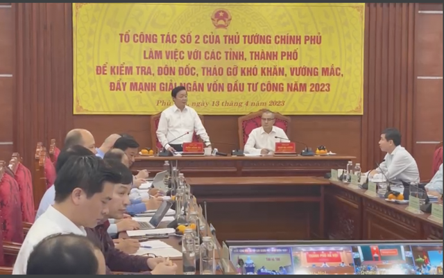 Phó thủ tướng Chính phủ Trần Hồng Hà làm việc các tỉnh thành về đầu tư công - Ảnh 1.
