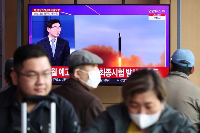 Triều Tiên phóng tên lửa đạn đạo liên lục địa mới, Mỹ lên tiếng - Ảnh 1.