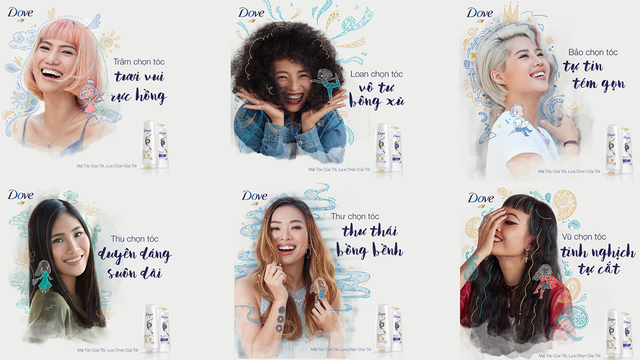 Nội dung quảng bá thương hiệu từ Unilever đề cao vẻ đẹp đa dạng và hòa nhập