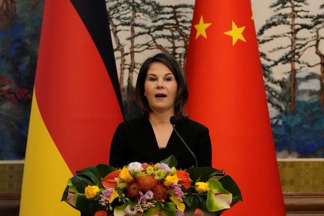 Ngoại trưởng Đức kêu gọi Trung Quốc tránh 'kịch bản rùng rợn' tại Đài Loan - Ảnh 2.