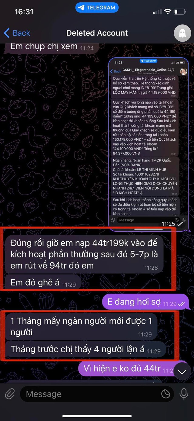 'Sập bẫy' lừa đảo trên Telegram, Facebook, Zalo... - Ảnh 4.