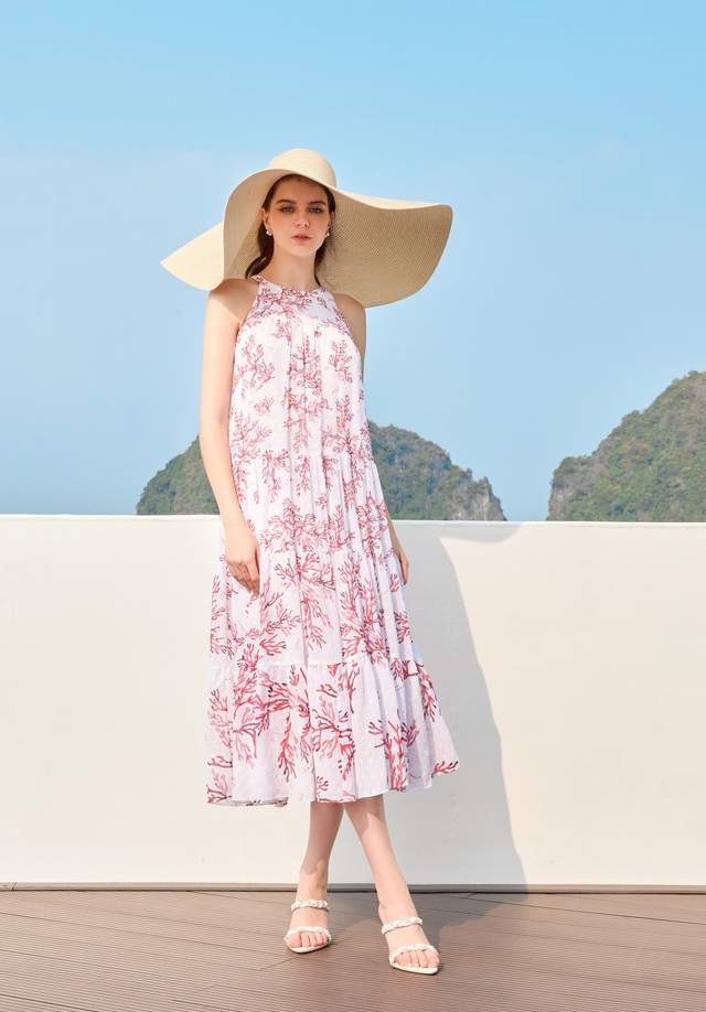 Váy maxi đi biển lấy cảm hứng từ đại dương bao la - Ảnh 16.