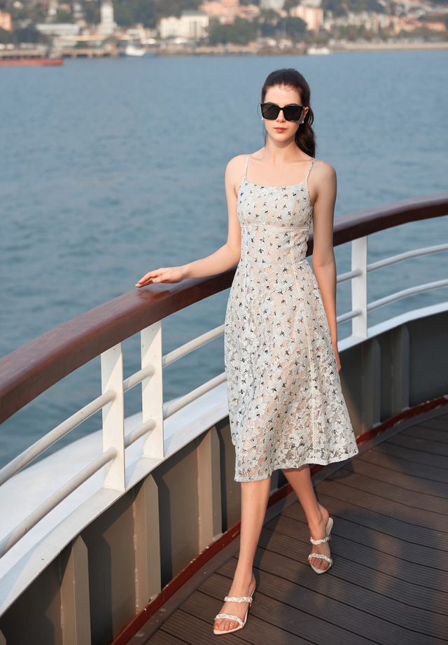 Váy maxi đi biển lấy cảm hứng từ đại dương bao la - Ảnh 15.