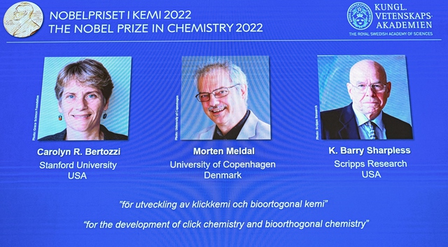 Chủ nhân giải Nobel Hóa học 2022 sẽ thuyết giảng cho sinh viên ĐH Quốc gia TP.HCM - Ảnh 1.